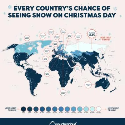 The White Christmas Map - Digital PR campaign